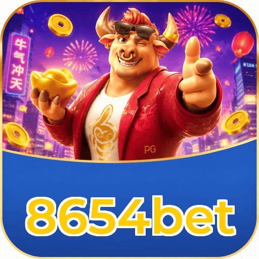 8654bet Logo - Bônus com Rollover Justo